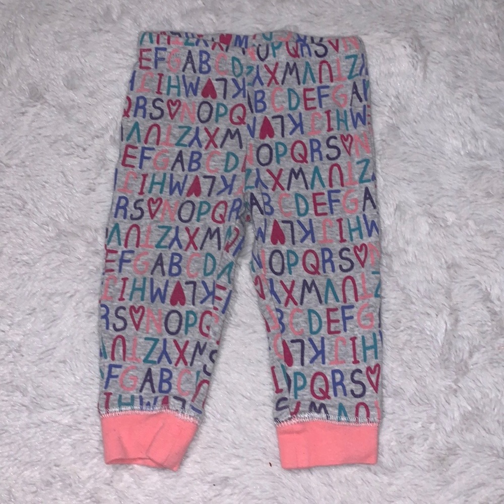 (3 for $10) George alphabet pants